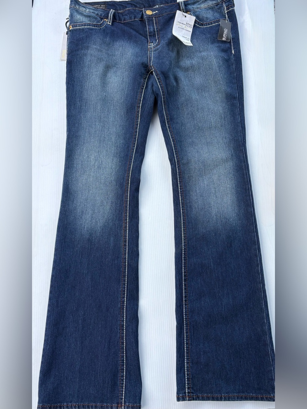 Buffalo David Bitton Low Rise Women's Dark Blue Jeans